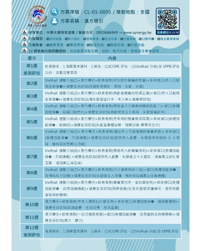02. CL-01-0005 / 漢方導引：12週教學大綱